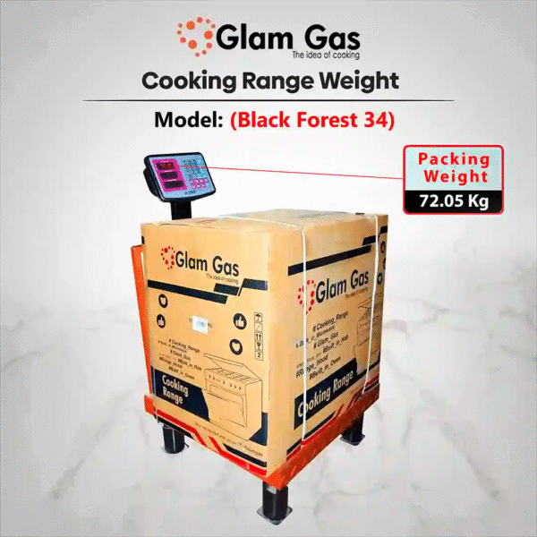 cooking range black forest (gas) 34”