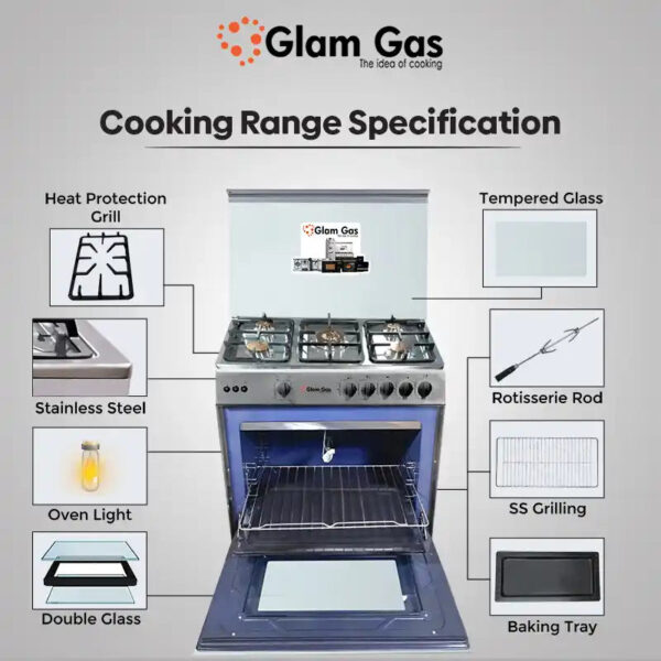 cooking range (gas) baker’s 34