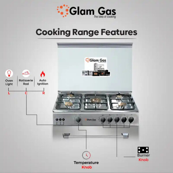 cooking range (gas) baker’s 34