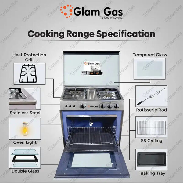 cooking range (gas) griller’s 27