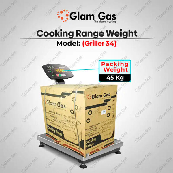 cooking range (gas) griller’s 34
