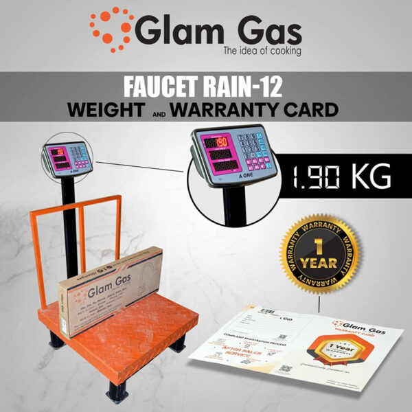 glam gas faucet rain 12 | nalka | tuti | nal | nalka
