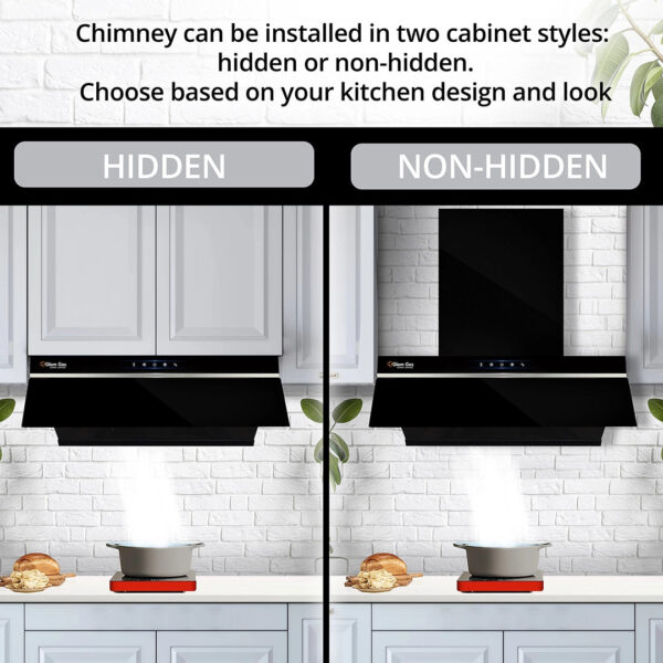 glam gas range hood | strom| kitchen hood | chimney