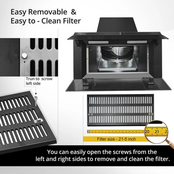 glam gas range hood | strom| kitchen hood | chimney