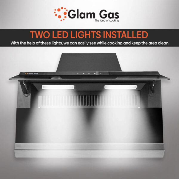 glam gas range hood | strom| kitchen hood | chimney