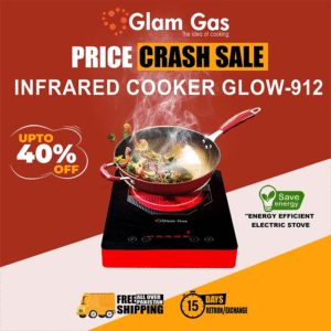 glam gas | hot glow 912 | infrared ceramic cooker | hot plate | choolah