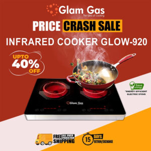 glam gas | hot glow 920 | infrared ceramic cooker | hot plate | choolah