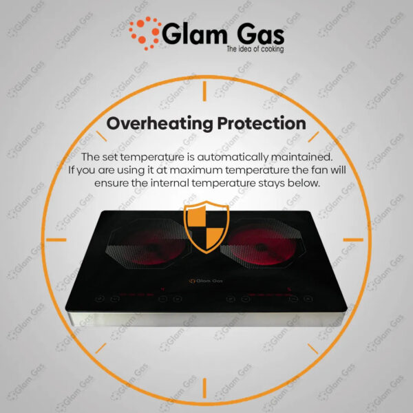 glam gas | hot glow 920 | infrared ceramic cooker | hot plate | choolah