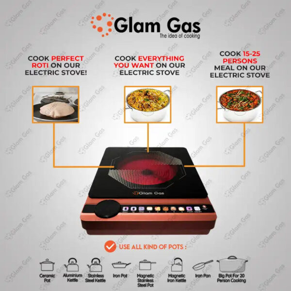 infrared ceramic cooker hot glow 12 energy saving electric stove