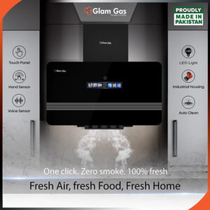glam gas range hood | orbit 12 | kitchen hood | chimney