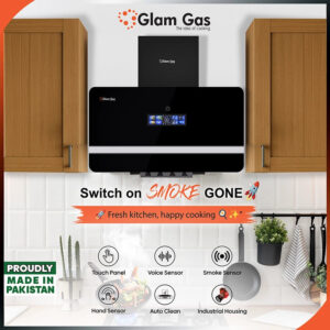 glam gas range hood | windy 12 | kitchen hood | chimney