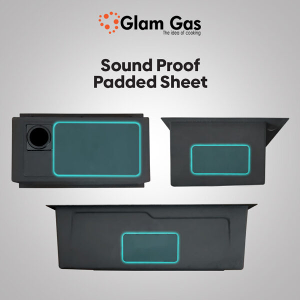glam gas sink lifestyle obl bk | stainless steel sink | kitchen sink | single kitchen bowl | kitchen basin