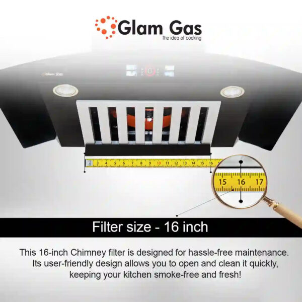 glam gas range hood | g 12 | kitchen hood | chimney