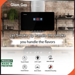 glam gas range hood | smoke up 12 | kitchen hood | chimney